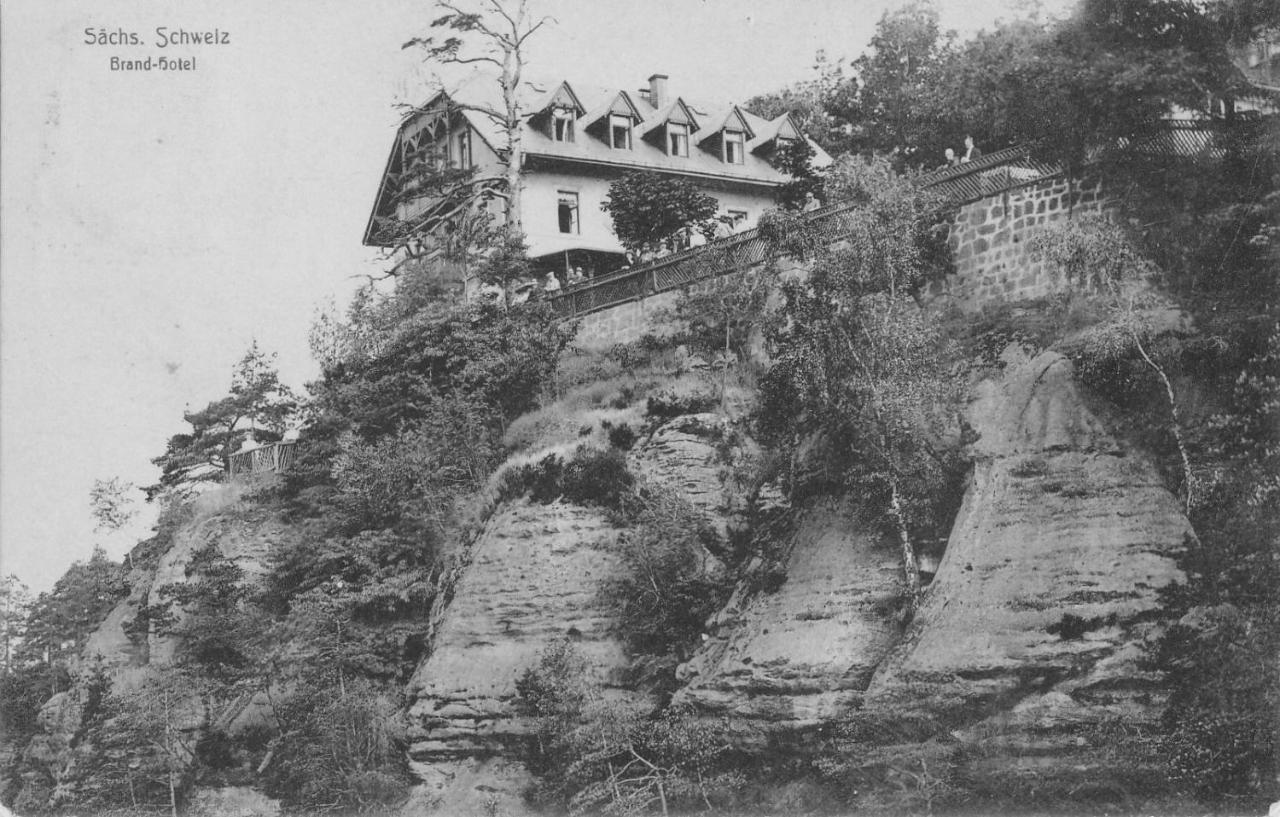 Hotel Brand-Baude Hohnstein Exteriér fotografie