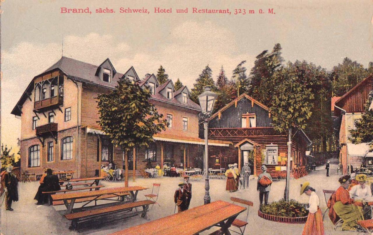 Hotel Brand-Baude Hohnstein Exteriér fotografie